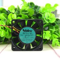 NIDEC D06R-24TS1 01B 6015 24V 0.07A เครื่องพิมพ์6ซม.การตรวจจับพัดลม