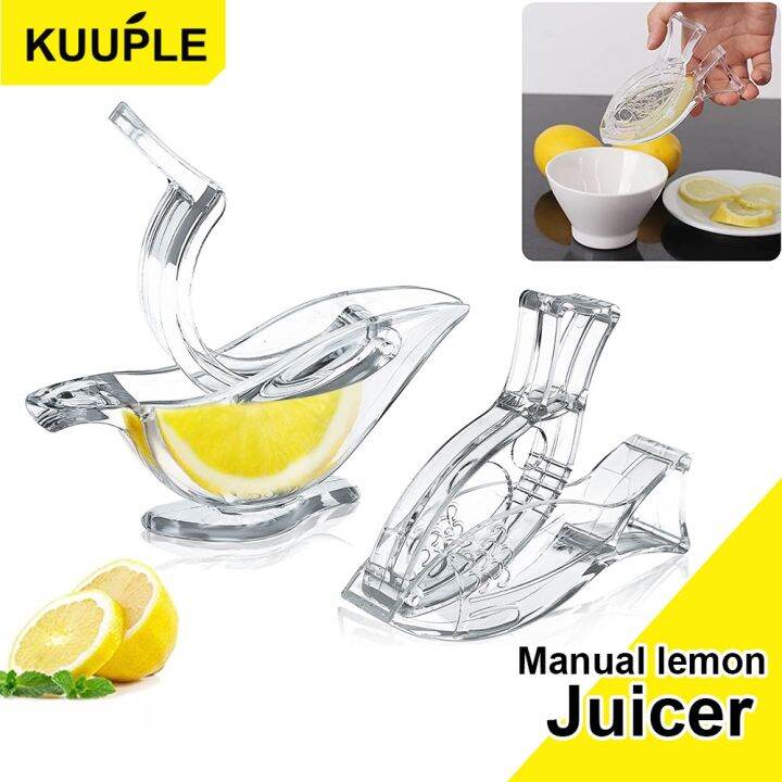 Manual Lemon Squeezer Acrylic Manual Lemon Slice Squeezer Bird Lemon