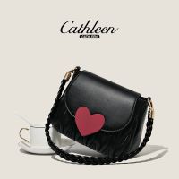 Kathleen niche female 2023 new design bag fashion chain shoulder inclined fold your arms package bag love --nxkb238803☏◘❅