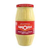 [ลดเฉพาะวันนี้] อโม ดีจองมัสตาร์ด 440 กรัม - Dijon Mustard 440g Amora brand KM9 foodland food truck near me foodpanda