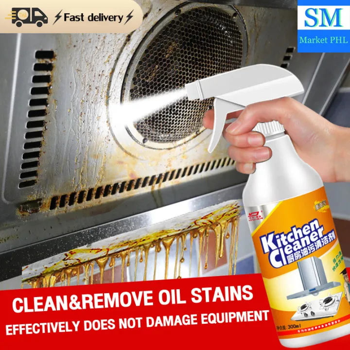 Kitchen Degreaser Kitchen Cleaner Spray Oil Stain Remover For Gas ...