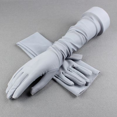 51CM Thin Breathable Protection Anti-UV Gloves Outdoor Drive Cycling Cover Scar Arm Sleeve