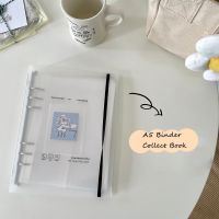 SKYSONIC A5 Binder Ring Collect Book Korea Idol Photo Organizer Journal Diary Agenda Planner Bullet Cover School Stationery Note Books Pads