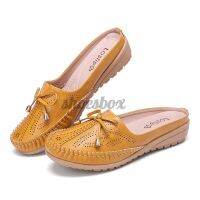 COD สินค้าแฟชั่นLOSTISY Women Butteryfly Kont Decoration Hollow Casual Comfy Sandals p2eb