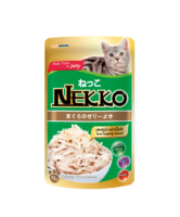 Nekko อาหารแมวเน็กโกะ 70 g ปลาทูน่าหน้าเนื้อไก่ ( 48 ซอง )