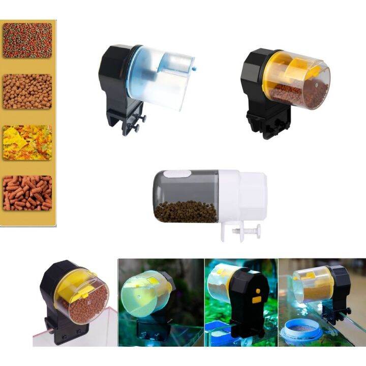 ENJOY ♢Automatic Feeder Aquarium Goldfish Smart Timing Auto Fish Feeder