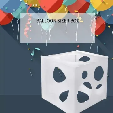 Balloon Ruler Balloon Size Measure Tool Foldable Measuring Sizer for Set  Ballon Garland Wedding Birthday Party