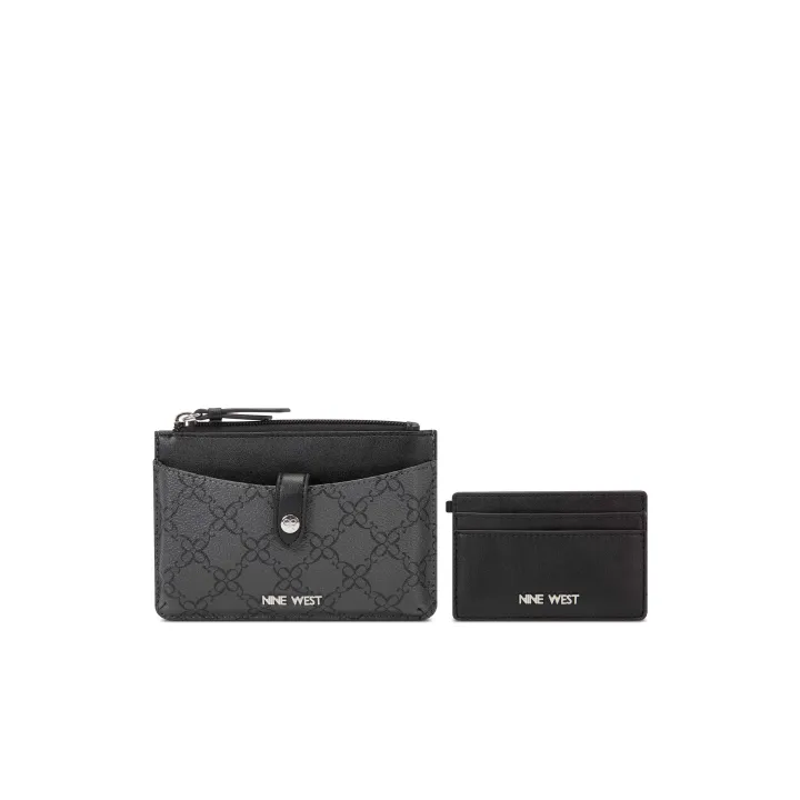 Nine West Norah Portafoglio Zip Piccolo – Fodera In Misto Cotone