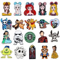 【DT】hot！ Nightmare Before Enamel Pin Lapel Pins for Backpacks Brooches on Jewelry New Year Anime Accessories