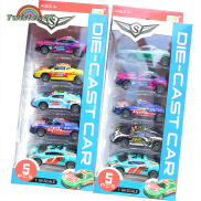 Twister.CK 5pcs Alloy Graffiti Car Toy 1 64 Mini Pull-back Off