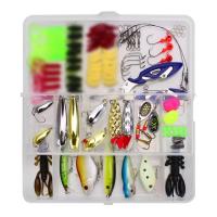 Fishing Tackle Kit Bass Fishing Gear Realistic Fishing Lure Simulation 3D Eyes Self-contained Storage Box And Precision Machining For River Freshwater Fishing supple