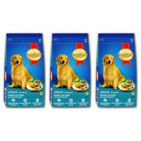 SmartHeart Dog Food Chicken &amp; Egg Flavor for Adult dog 3 kg.(3 Units) อาหารสุนัขโต สมาร์ทฮาร์ท รสไก่และไข่ 3 กก. (3ถุง)