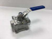 บอลวาลว์ (Stainless Ball Valve) บอลวาว แบบ3ชิ้น (3 PC) (ขนาด2หุน - 3นิ้ว) สแตนเลส เกรด316