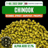 Chinook Hops 1oz ฮอปส์ เพลลิท [ Crop Year 2022] ทำเบียร์​ Pale Ale, IPA และอื่นๆ Homebrew Yakima Chief Hops (บรรจุด้วยระบบสูญญากาศ)