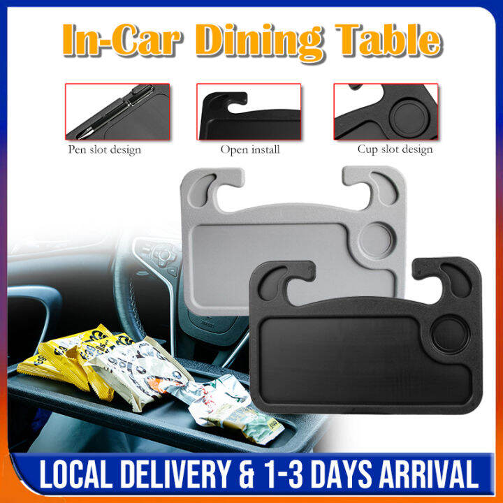 Portable Car Steering Wheel Table Car Desk Tray car table food tray for