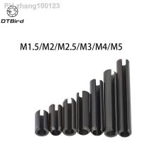 100 pcs M1.5/M2/M2.5/M3/M4/M5 5mm-50mm GB879 Spring Pin Elastic Cylindrical Hollow Pin Cotter Pin Positioning Pins