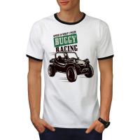 Buggy Racings T-Shirt Ringer Pria 100% Katun Lengan Pendek Kualitas Baik Musim Panas Baru Kasual Gratis Pengiriman T Shirt Kustom S-4XL-5XL-6XL