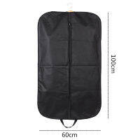 100*60CM Dust Cover Coat Suit Clothes Single Layer Zipper Dust-Proof Mildew Clothing Protection Cover Bag Coat Storage Carrier