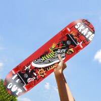 สเก็ตบอร์ดพร้อม Longboard 4 ล้อ (เริ่มต้น)cuE