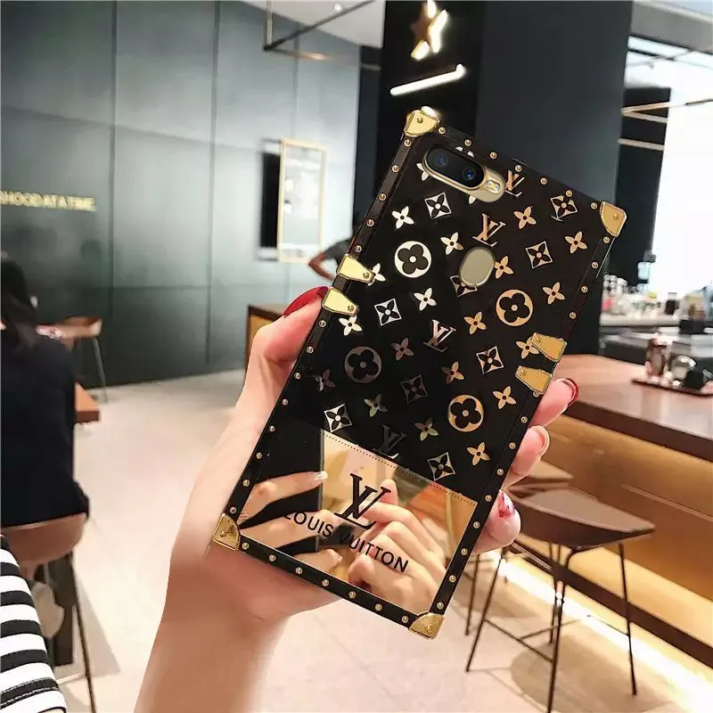 For OPPO A7 / OPPO A5S / OPPO A12 Phone Case Luxury LV Square