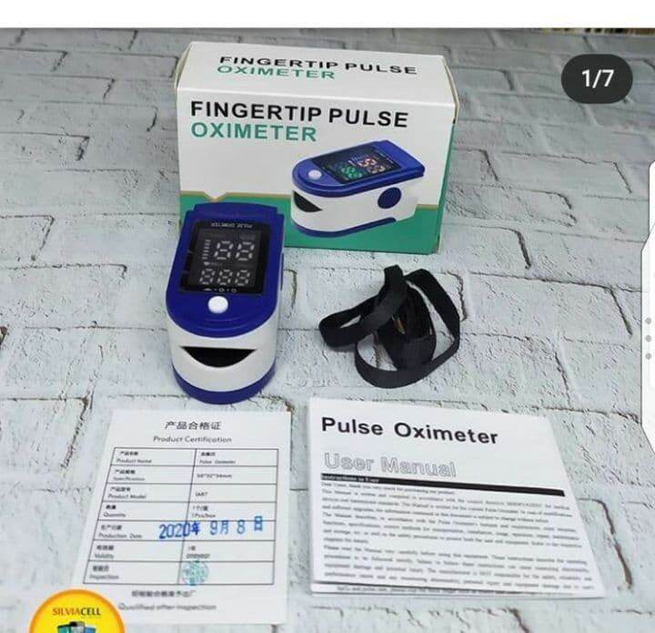 Fingertip Pulse Oximeter Oximetry Sp02 Saturation Monitor LED AB88