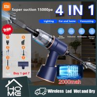 Xiaomi 15000PA Cordless Vacuum Cleaner 4 in 1 cleaner for home wireless mini portable car vacuum cleaner wet and dry