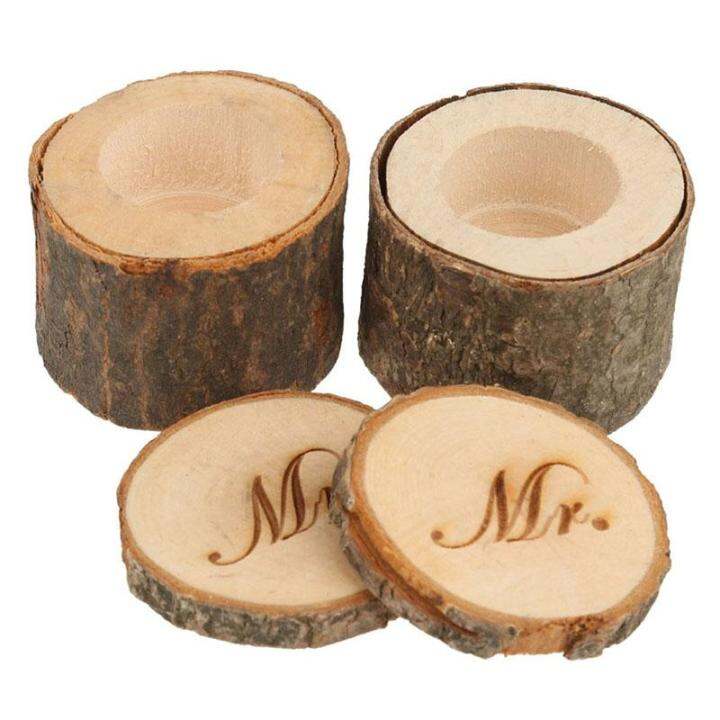 2pcs-mr-amp-mrs-shabby-chic-rustic-wedding-ring-pillow-holder-box-made-of-wood