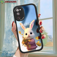 เคสมือถือ Jinsouwe เคส Samsungnote20fe สำหรับ Samsung Galaxy S20 FE สำหรับเด็กผู้หญิงปกหนังเคสป้องกันเต็มรูปแบบลายกระต่ายการ์ตูน