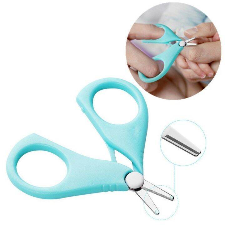 HNTOB Safety Newborn Baby Nail Clippers Scissors Cutter Convenient ...