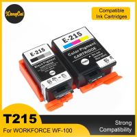 ตลับหมึกที่รองรับตลับหมึก T215ใหม่215 T-215สำหรับ EPSON WorkForce WF-100 WF100เม็ดสี