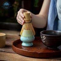 แปรงปัดแป้งไม้ไผ่ชาเขียวกวนกาแฟชาเขียวเครื่องมือสำหรับใช้ในบ้าน