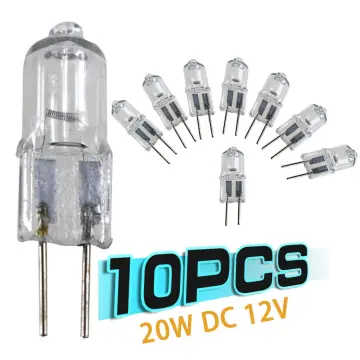 10pcs Ultra Low Price G4 12V 20w Halogen Lamp G4 12V 5W