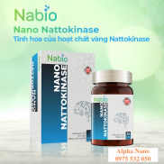 NANO NATTOKINASE HỖ TRỢ LÀM TAN CỤC MÁU ĐÔNG, HỖ TRỢ HẠN CHẾ TẮC NGHẼN MẠCH