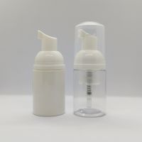 15pcs 30ml Small Foam Dispenser Plastic Pump Bottles Mini Empty Soap Refillable Bottle for Travel Cleaning Cosmetics Packaging