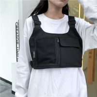 Fashion New Chest Rig Bag Multifunction Unisex Waist Pack Street Hip-hop Nylon Vest Bag Outdoor Casual Tactical Chest Bags Purse Running Belt