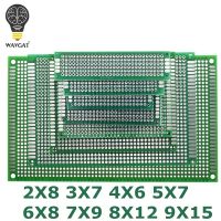 【YD】 9x15 8x12 7x9 6x8 5x7 4x6 3x7 2x8 cm Side Prototype Diy Printed Circuit PCB Board Protoboard