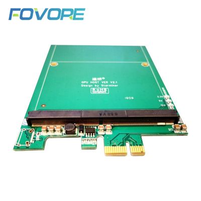 PCI E To MXM3.0การ์ดจอ Raiser การ์ดสล็อต PCIe PCI X1ด่วนไปยัง MXM อะแดปเตอร์3.0แผลงที่แปลงสำหรับ FJK3825อะแดปเตอร์ขุดแร่ BTC