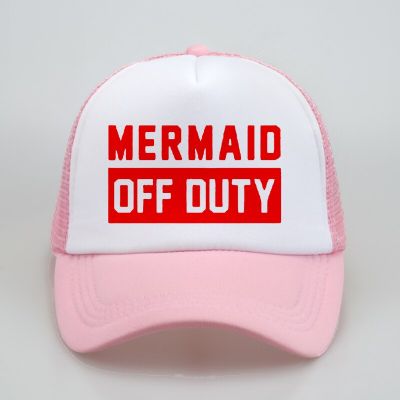 2023 New Fashion  Baseball Caps Mermaid Off Duty Cap Letters Cool Baseball Mesh Net Trucker Cap Dad Hat，Contact the seller for personalized customization of the logo