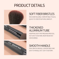 MAANGE Pro 7Pcs แปรงแต่งหน้า Double Headed Foundation Powder คอนซีลเลอร์คิ้วขนตาตาไก่ผสม Beauty Make Up Brush