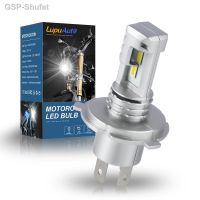 LupuAuto-H4 Lâmpadas De Farol Motocicleta หลอดไฟลำแสงสูงต่ำ25W 6000K Lâmpada Para Yamaha Kawasaki Suzuki 12V 8000LM Comfortableão☃