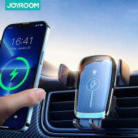 Joyroom 15W Qi Pemegang Efon Kereta Pengecas Kereta Tanpa Wayar Penjajaran Automatik Kereta Mount ที่ตั้งระบายอากาศ Pengecas Kereta Universal