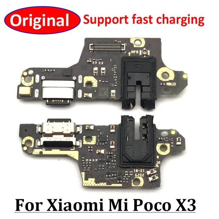 in-stock-anlei3-สำหรับ-xiaomi-poco-f2-pro-usb-ตัวต่อที่ชาร์ทบอร์ดสายแพพร้อมไมโครโฟนสายเคเบิ้ลยืดหยุ่นสำหรับ-xiaomi-mi-poco-x3-nfc-pro