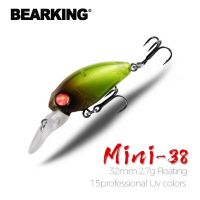 Bearking professional hot model A fishing lures 15 colors for choose minnow crank 32mm 2.7g fishing tackle hard bait