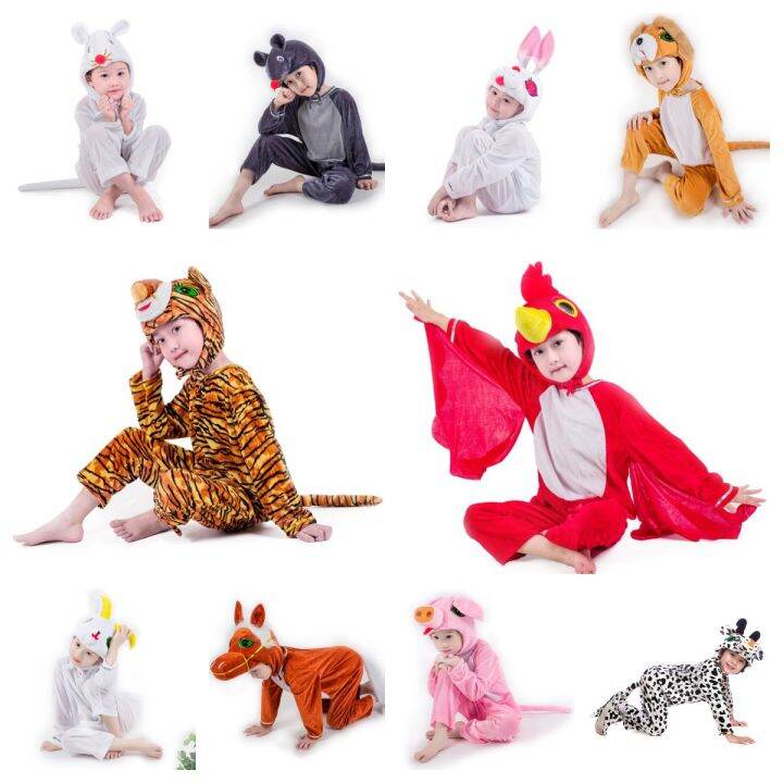 Boys Girls Animal Costume Long Sleeve The Twelve Chinese Zodiac Signs Boys girls animal costume long sleeve the twelve chinese zodiac signs