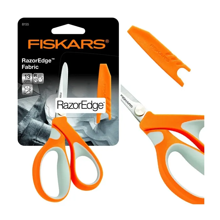 Fiskars Razor Edge Softgrip Fabrics Scissors 13 cm Lazada