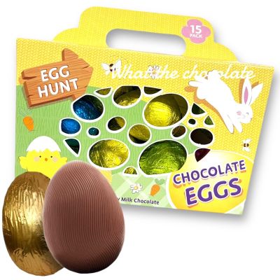 Chocolate Eggs ช็อคโกแลตไข่อีสเตอร์กล่องใหญ่(15ลูก) นำเข้าจากอังกฤษ