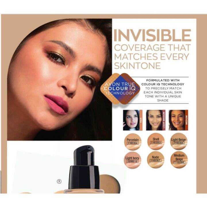 AVON True Color Flawless Liquid Foundation 30g | Lazada PH