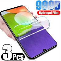 ♣❇ 3PCS Full Cover For Samsung Galaxy A04S film For Samsung A03 A13 A23 A33 A53 A73 F13 F23 M13 M23 Hydrogel Film Screen Protector