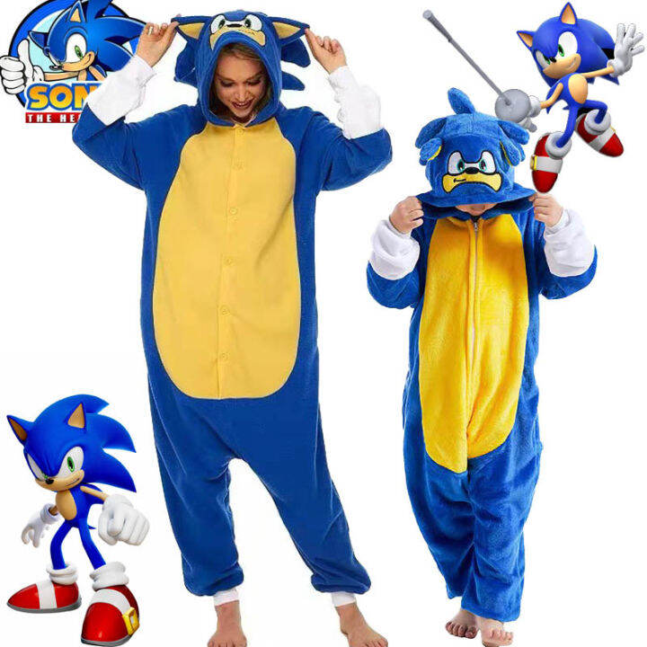 New SONIC RACING Halloween Costumes for Kids Boys Anime SONIC's