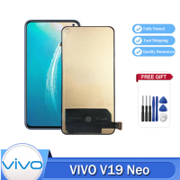 หน้าจอ TFT ขนาด6.44 "สำหรับ VIVO V19 Neo,จอ LCD ชุดประกอบดิจิไทเซอร์ระบบสัมผัส